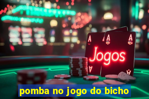 pomba no jogo do bicho